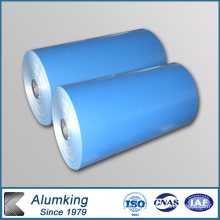 1100 Deep Blue Color Cdated Aluminum Coil